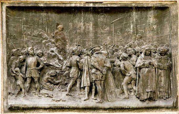 Agama Tuhan: Era Yang Berlalu Giordano Bruno Executionl