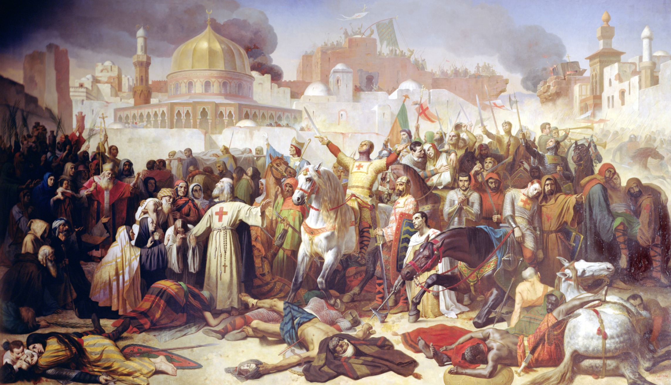 Taking Of Jerusalem By The Crusaders 15th July 1099