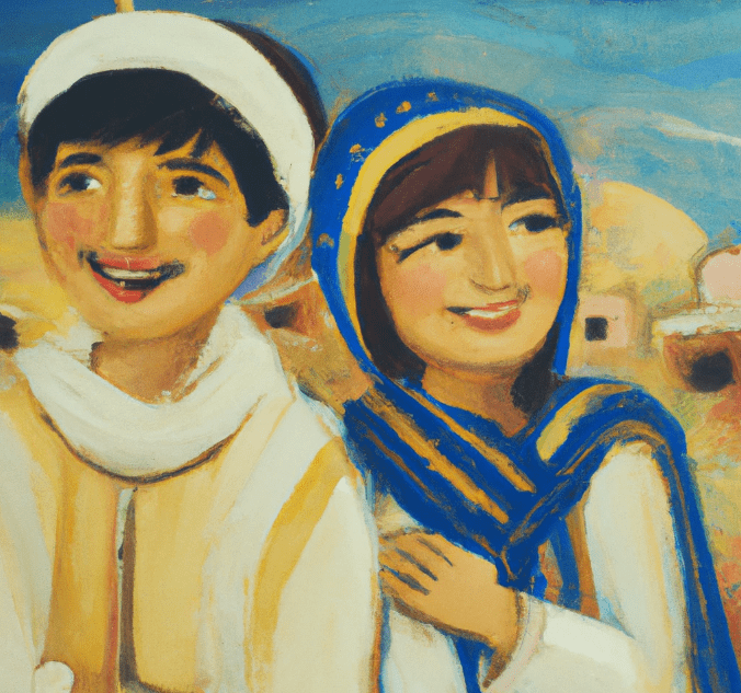 Pelajaran Cinta Isra' Mi'raj Arab.boy .girl 1