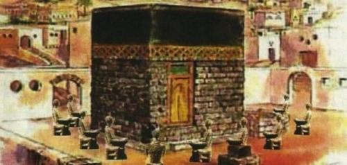 Muhammad, Ka'bah dan Tahta